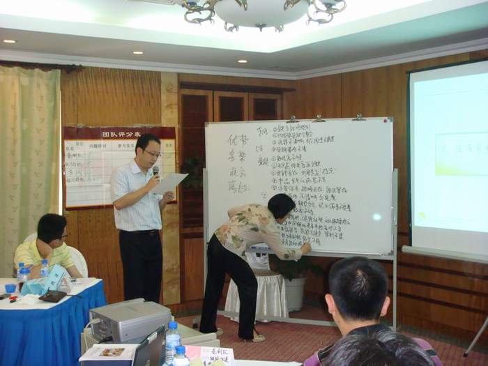 朱老师现场授课